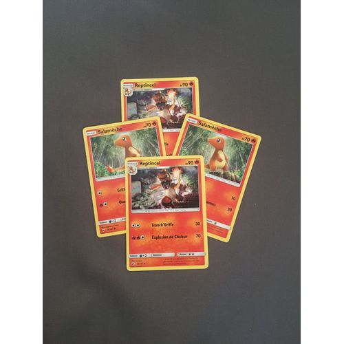 (440) 2x Salamèche + 2x Reptincel (Pokemon)