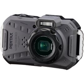 CHECARZHN--NO1-Appareil Photo Numérique Compact Étanche Wg-1000 (Gris), Conçu Pour La Photographie Décontractée En Extérieur Et Sous-Marine, Étanche Jusqu'À Une Profondeur De 15 Mètres, Jusqu'À Une H
