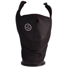 Masque De Protection Neoprene Demi Visage Noir Coupe-Vent Ventile Et Polaire Kza-M-N-050 Airsoft