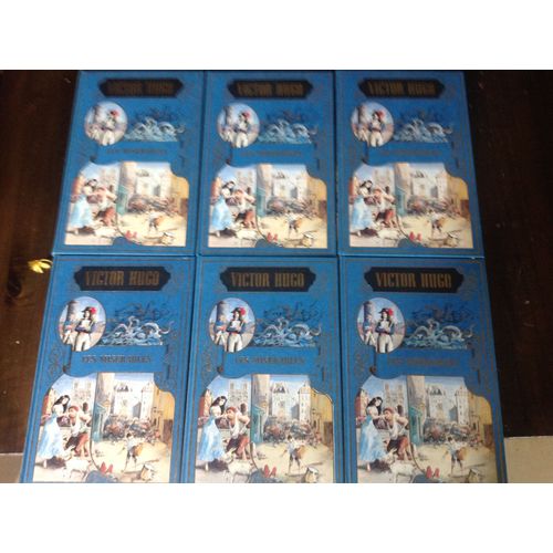 Les Misérables Victor Hugo Oeuvre Complète Intégrale En 6 Volumes Très Belle Édition De Cremille 1991 92 Nombreuses Illustrations