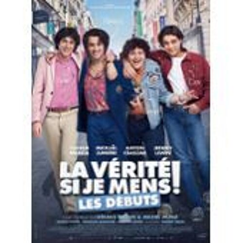 La Vérité Si Je Mens Les Débuts - Michel Munz - Gérard Bitton - Yohan Manca - 2018 - Affiche De Cinéma Pliée 120x160 Cm