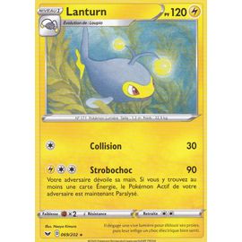 Carte Pokemon - Lanturn - 069/202 - Rare - Épée Et Bouclier