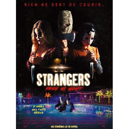 Strangers : Prey At Night / Affiche Cinéma Originale 120x160 Cm Pliée.