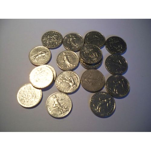 Cl4074 Lot De 14 Pieces De 50 Centimes De Franc De 1965 A 2000 Voir Le Descriptif