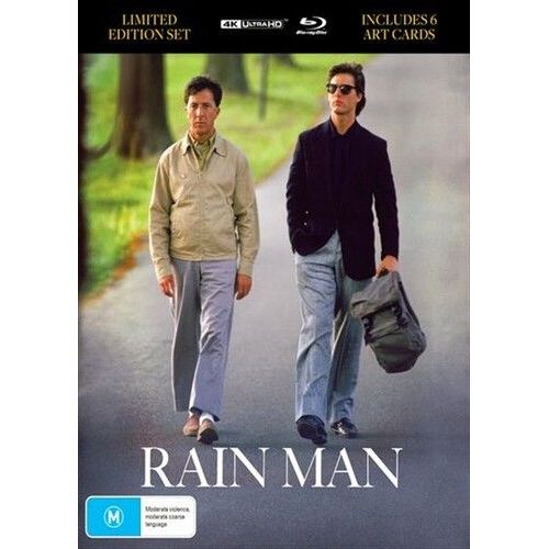 Rain Man [Ultra Hd] Ltd Ed, With Blu-Ray, With Book, Lenticular Cover, Australia - Import