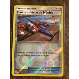 Dresseur Canne À Pêche De Néphie Reverse 195/236 Série Soleil Et Lune Éclipse Cosmique