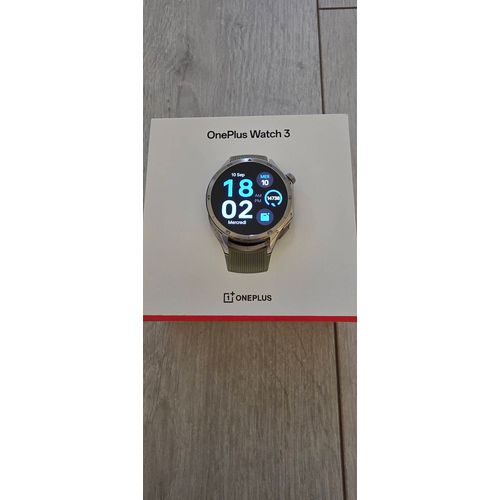 OnePlus Watch 3 Argent Wi-Fi