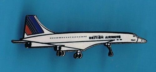 9493 // Pin's: Le " Concorde " British Airways Avion De Ligne Supersonique