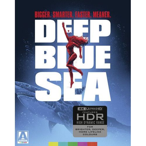 Deep Blue Sea [Ultra Hd] Ltd Ed, Postcard, Poster, With Book, 4k Mastering