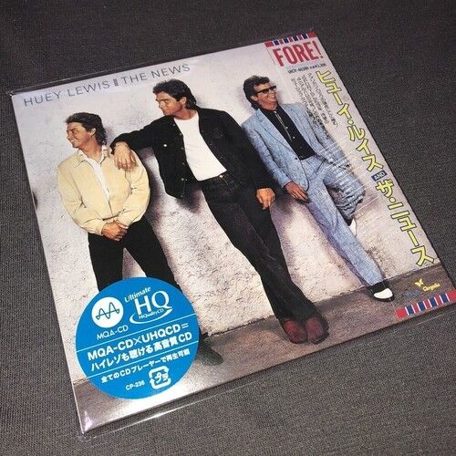 Huey Lewis And The News - Fore! - Mqa-Uhqcd [Compact Discs] Bonus Track, Japanese Mini-Lp Sleeve, Ltd Ed, Master Quality Authenticated , Hqcd Remaster, Japan - Import
