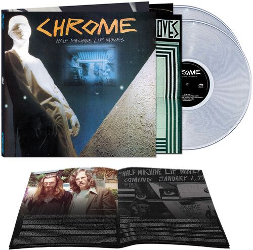 Chrome - Half Machine Lip Moves [Vinyl Lp] Clear Vinyl, Ltd Ed, Deluxe Ed