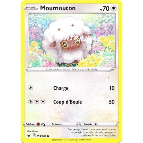 Pokémon - 153/202 - Moumouton - Eb01 - Epée Et Bouclier 1 - Commune