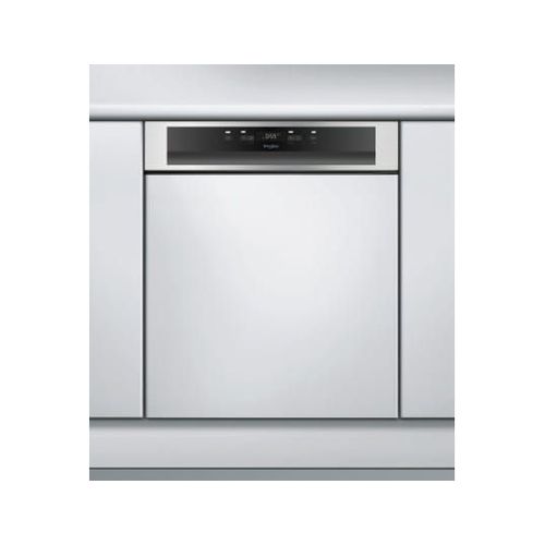 Whirlpool Supreme Clean WBC3C24PX - Lave-vaisselle - intégrable - Niche - largeur : 60 cm - profondeur : 57 cm - hauteur : 82 cm - acier inoxydable