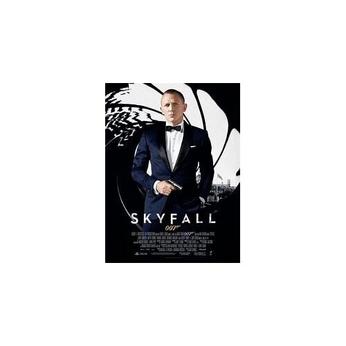 Affiche De Cinéma Pliée (120x160cm) Skyfall De Sam Mendes Avec Daniel Craig