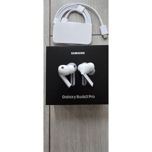 Galaxy Buds3 Pro blanc en très bon état