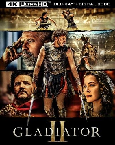Gladiator Ii [Ultra Hd] With Blu-Ray, 4k Mastering, Digital Copy