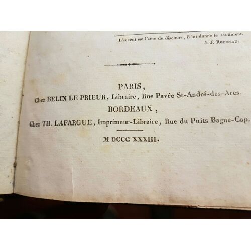 Principes De Pronciation Tout En Exemples Ou L'art Deparler Purement La Langue Française