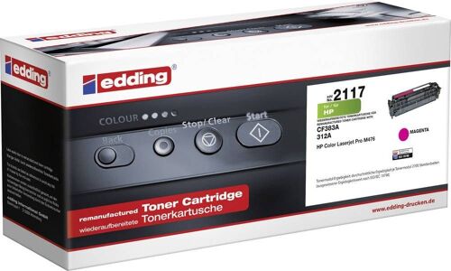 Edding Toner ersetzt HP 312A, CF383A Magenta 2700 Pages 2117