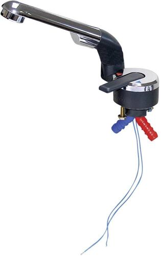 Barwig Einhebel-Mischarmatur Schlauch-Anschluss 10 mm anthracite, Chrom 20000-630