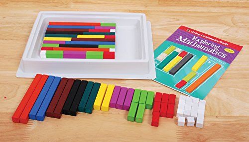 Cuisenaire Rods Intro Set 74pk Plastic -- Case Of 3