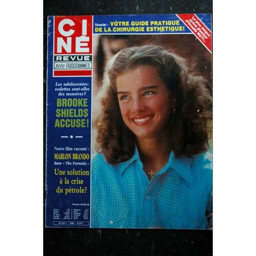 Cine Tele Revue 1980 11 13 N° 46 Brooke Shields Marlon Brando