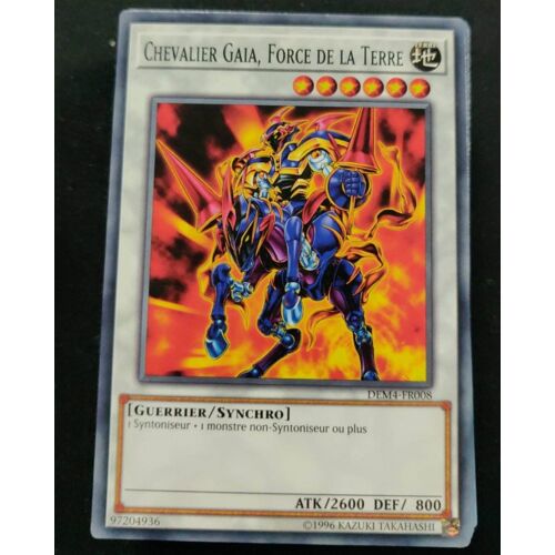 Yu Gi Oh Dem4 Fr008 Chevalier Gaia Force De La Terre