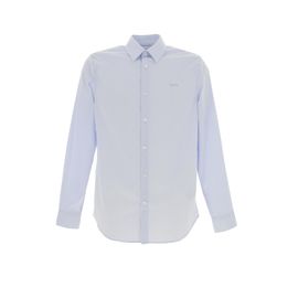 Chemise Manches Longues Guess Ls Sunset Shirt Bleu Moyen Xl