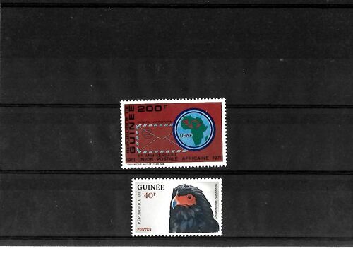 Guinée-Lot De 2 Timbres Neufs**-Gomme Intacte-1 Er Choix