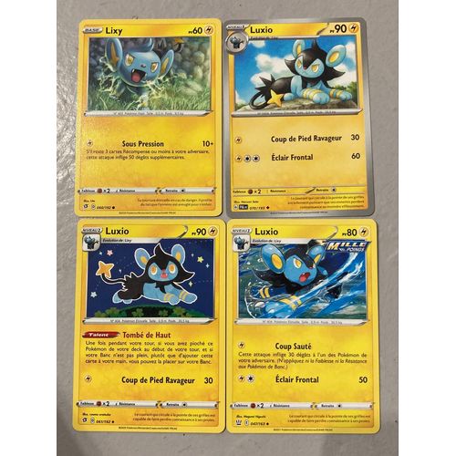 (2179) Lixy + 3x Luxio (Pokemon) 