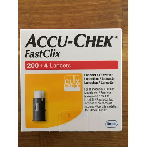 Accu-Chek Fastclix Lancettes 204 