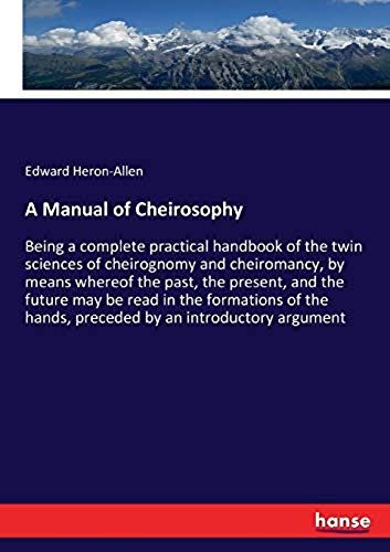 A Manual Of Cheirosophy