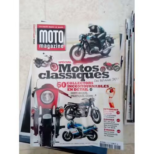 Moto Magazne Hors Serie 17 De 2010 Dossier Mz,Bmw R90s,R100rs,Honda Cb750,Gl1000,Vfr750f,Kawasaki 750 H2 Mach 4,Moto Guzzi 850 Le Mans,Norton 850 Commando Mk2,Suzuki Gt750,Gsxr750,Triumph T120,Yamaha