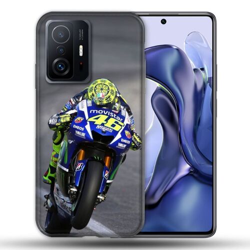 Coque Pour Xiaomi 11t / 11t Pro Moto Course Gp Wheeling 46