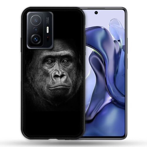 Coque Pour Xiaomi 11T / 11T Pro Animal Gorille Noir