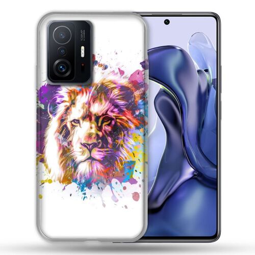 Coque Pour Xiaomi 11t / 11t Pro Animal Lion Tag