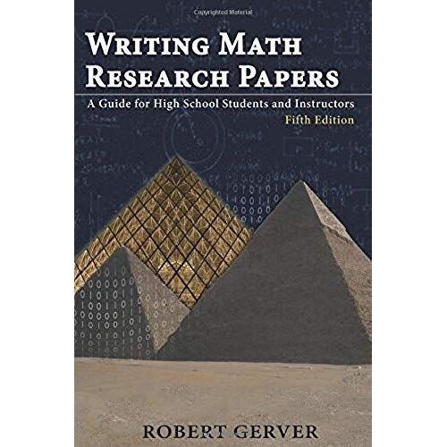 Writing Math Research Papers
