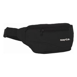 Sac banane - Safta - Noir - Sangle réglable - 9 L - Fermeture éclair