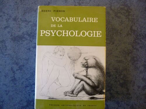 Vocabulaire De La Psychologie