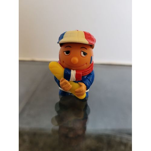Figurine Kinder Fana D'foot - Fana D'foot Et Sa Baguette Made In France 4 Cm