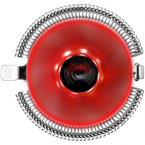 mars gaming ventilateur pour processeur mars gaming mcpu1 rgb (transparent) noir