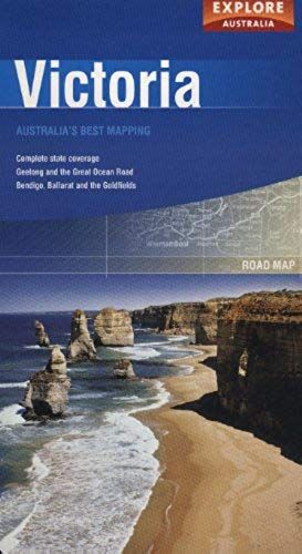Victoria (Australia) 1:1,075m Travel Map (Explore Australia Road Maps)