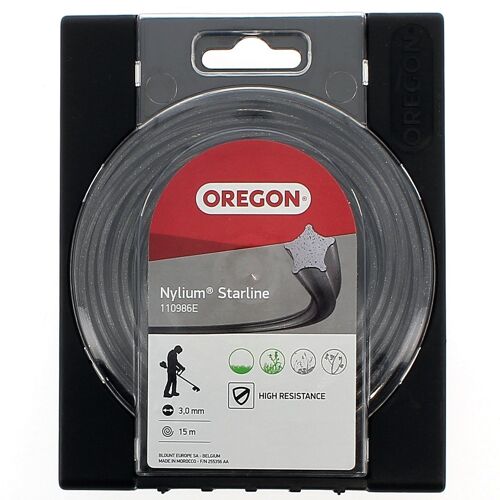 Fil de coupe 3 mm pour débroussailleuse Nylium Starline OREGON - 15 mètres