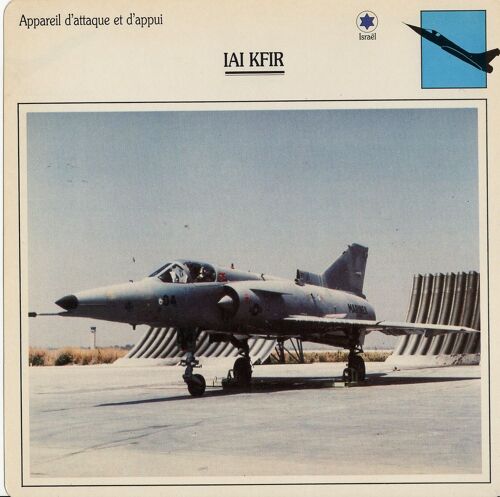 Fiche Avion Iai Kfir