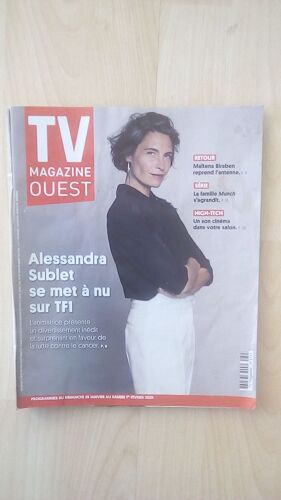 Tv Magazine Ouest 1721 : Alessandra Sublet Se Met À Nu Sur Tf1