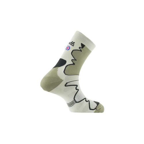 Chaussettes De Marche Randonnée Thyo Mch Trek Double Ecru 43/44