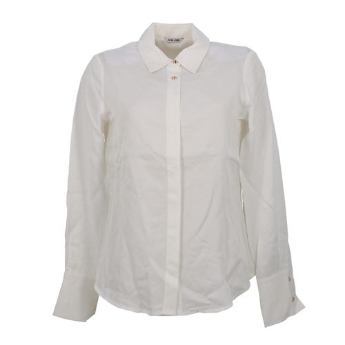 Chemise Manches Longues Salsa Basic Shirt W/ Gold Buttons Blanc L