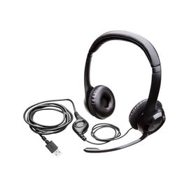 Casque USB Logitech H390 - Micro-casque - circum-aural - filaire