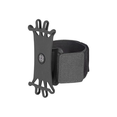 Dlh - Brassard Pour Téléphone Portable - Brassard À Rotation De 360 ° - Silicone - 5" - 7.8