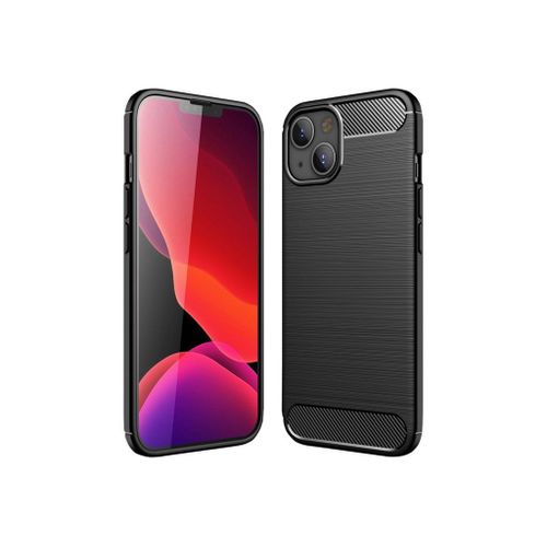 Dlh - Coque De Protection Pour Téléphone Portable - Silicone - Noir - Pour Apple Iphone 14