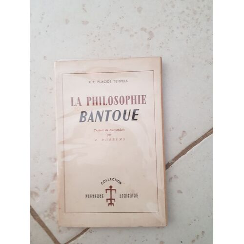 La Philosophie Bantoue
